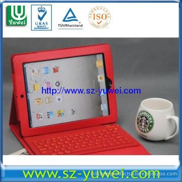Fashionable iPad Bluetooth Keyboard With Leather Case